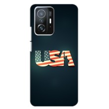 Чехол Флаг USA для Xiaomi 11T / 11T Pro (USA)