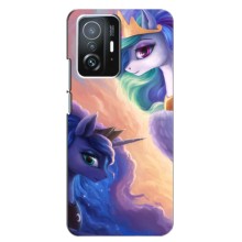 Чохол для Сяомі 11т / 11т про - (Єдинорожки - Новинки) (AlphaPrint) (Єдинорожки)