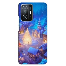 Рождественские Чехлы для Xiaomi 11T / 11T Pro (VPrint) (Рождественский город)