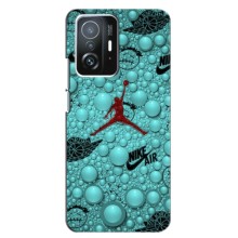 Силиконовый Чехол Nike Air Jordan на Сяоми 11т / 11т про (Джордан Найк)