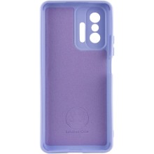 Чехол Silicone Cover Lakshmi Full Camera (AA) для Xiaomi 11T / 11T Pro – Сиреневый