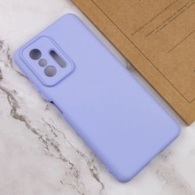 Чехол Silicone Cover Lakshmi Full Camera (AA) для Xiaomi 11T / 11T Pro – Сиреневый