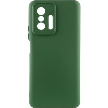 Чехол Silicone Cover Lakshmi Full Camera (AA) для Xiaomi 11T / 11T Pro – Зеленый