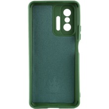 Чехол Silicone Cover Lakshmi Full Camera (AA) для Xiaomi 11T / 11T Pro – Зеленый