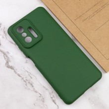 Чехол Silicone Cover Lakshmi Full Camera (AA) для Xiaomi 11T / 11T Pro – Зеленый