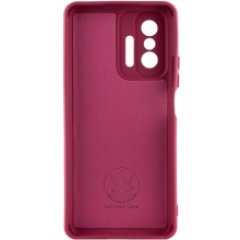 Чехол Silicone Cover Lakshmi Full Camera (AA) для Xiaomi 11T / 11T Pro – Бордовый