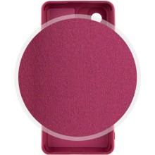 Чехол Silicone Cover Lakshmi Full Camera (AA) для Xiaomi 11T / 11T Pro – Бордовый