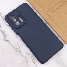 Чехол Silicone Cover Lakshmi Full Camera (AA) для Xiaomi 11T / 11T Pro – Синий