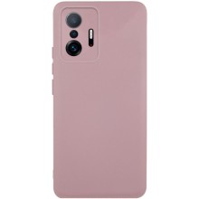 Чехол Silicone Cover Lakshmi Full Camera (AAA) для Xiaomi 11T / 11T Pro – Розовый