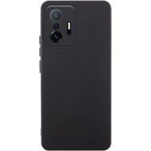 Чехол Silicone Cover Lakshmi Full Camera (AAA) для Xiaomi 11T / 11T Pro – Черный