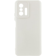 Чехол Silicone Cover Lakshmi Full Camera (AA) для Xiaomi 11T / 11T Pro – Белый