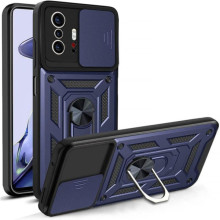 Чохол Ummi Camshield Serge Ring для Xiaomi 11T / 11T Pro – Синій