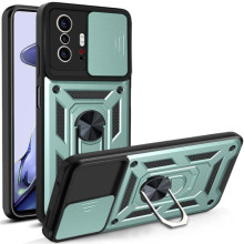 Чехол Ummi Camshield Serge Ring для Xiaomi 11T / 11T Pro – Зеленый