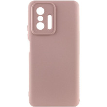 Чехол Silicone Cover Ummi Lakshmi Full Camera (AA) для Xiaomi 11T / 11T Pro – Розовый