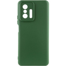Чехол Silicone Cover Ummi Lakshmi Full Camera (AA) для Xiaomi 11T / 11T Pro – Зеленый