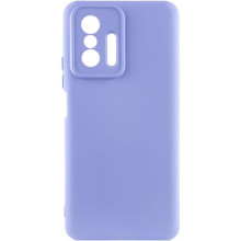 Чехол Silicone Cover Ummi Lakshmi Full Camera (AA) для Xiaomi 11T / 11T Pro – Сиреневый