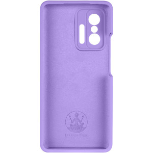 Чохол Silicone Cover Lakshmi Full Camera (AAA) для Xiaomi 11T / 11T Pro – Бузковий