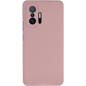 Чохол Silicone Cover Lakshmi Full Camera (AAA) для Xiaomi 11T / 11T Pro – Рожевий