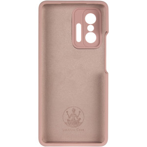 Чохол Silicone Cover Lakshmi Full Camera (AAA) для Xiaomi 11T / 11T Pro – Рожевий