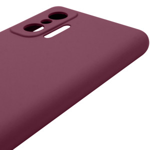 Чохол Silicone Cover Lakshmi Full Camera (AAA) для Xiaomi 11T / 11T Pro – Бордовий