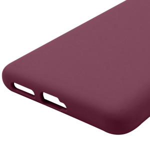 Чохол Silicone Cover Lakshmi Full Camera (AAA) для Xiaomi 11T / 11T Pro – Бордовий
