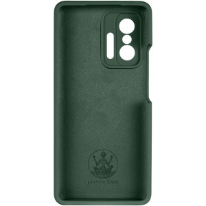 Чохол Silicone Cover Lakshmi Full Camera (AAA) для Xiaomi 11T / 11T Pro – Зелений