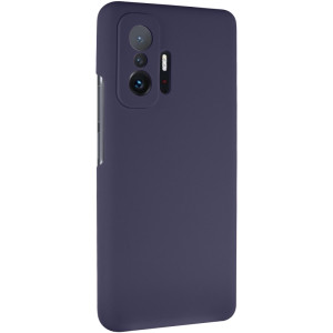 Чохол Silicone Cover Lakshmi Full Camera (AAA) для Xiaomi 11T / 11T Pro – Темно-синій