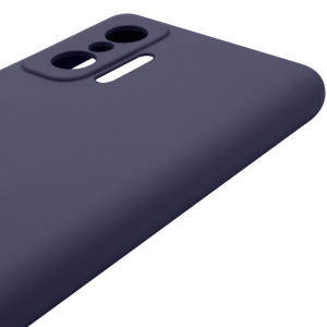 Чохол Silicone Cover Lakshmi Full Camera (AAA) для Xiaomi 11T / 11T Pro – Темно-синій