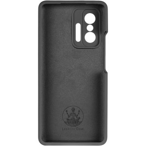 Чохол Silicone Cover Lakshmi Full Camera (AAA) для Xiaomi 11T / 11T Pro – Чорний