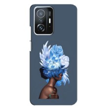 Чехлы (ART) Цветы на Xiaomi 11T / 11T Pro (VPrint) (Цветы на голове)