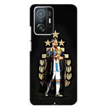 Чехлы для Xiaomi 11T / 11T Pro (Leo чемпион) (AlphaPrint) – Месси Король