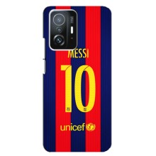 Чехлы Месси для Xiaomi 11T / 11T Pro (AlphaPrint) (Messi Barca 10)