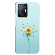 Чехлы с Цветами для Xiaomi 11T / 11T Pro (VPrint) (Желтый цветок)