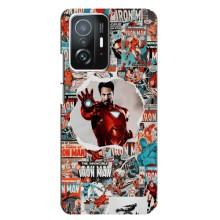 Чехлы с героями Марвел Xiaomi 11T / 11T Pro (VPrint) (Айронмен)