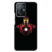 Чехлы с героями Марвел Xiaomi 11T / 11T Pro (VPrint) (Человек железный)