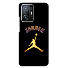 Чохли для Xiaomi 11T / 11T Pro - з картинкою JORDAN (AlphaPrint) (Jordan Gold)