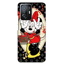 Чехол Disney Mouse Xiaomi 11T / 11T Pro (PREMIUMPrint) (Минни peace)