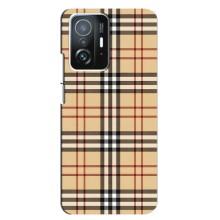 Чохол з Брендами одягу на Сяомі 11т / 11т про – Burberry стиль