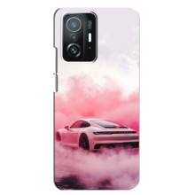 Чохол з авто Порше для Xiaomi 11T / 11T Pro – Рожевий Порше