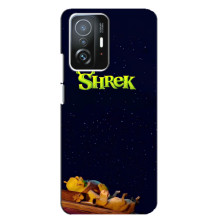 Чехол с мультфильмом Шрек на Xiaomi 11T / 11T Pro – Шрек лого
