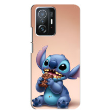 Чехол с рисунком Стич для Xiaomi 11T / 11T Pro – Стич с шоколадом