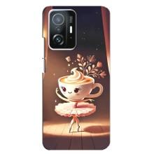 Чехол с мемом Тралалело тралала на Xiaomi 11T / 11T Pro (Балерина капучина)