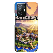 Чохол з картинками Майнкрафт для Шаомі 11Т / 11Т Про. – Minecraft