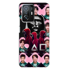 Чехол Гра в кальмара для Xiaomi 11T / 11T Pro – Персонажи игры кальмара