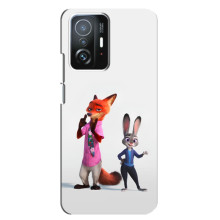 Силиконовый чехол с принтом Зоотрополіс для Xiaomi 11T / 11T Pro – Джуди и Ник