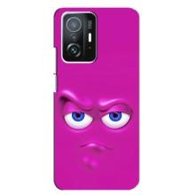 Силиконовые Чехлы (смешные стикеры) для Xiaomi 11T / 11T Pro – Хитрая мордочка