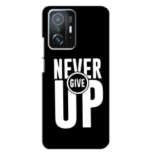 Силиконовый Чехол на Xiaomi 11T / 11T Pro с картинкой Nike (Never Give UP)