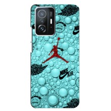 Силиконовый Чехол Nike Air Jordan на Сяоми 11т / 11т про – Джордан Найк