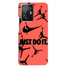 Силіконовый Чохол Nike Air Jordan на Сяомі 11т / 11т про – Just Do It