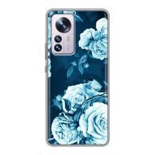 Чехлы (ART) Цветы на Xiaomi 12 / 12X (VPrint) (Блактині бутони)